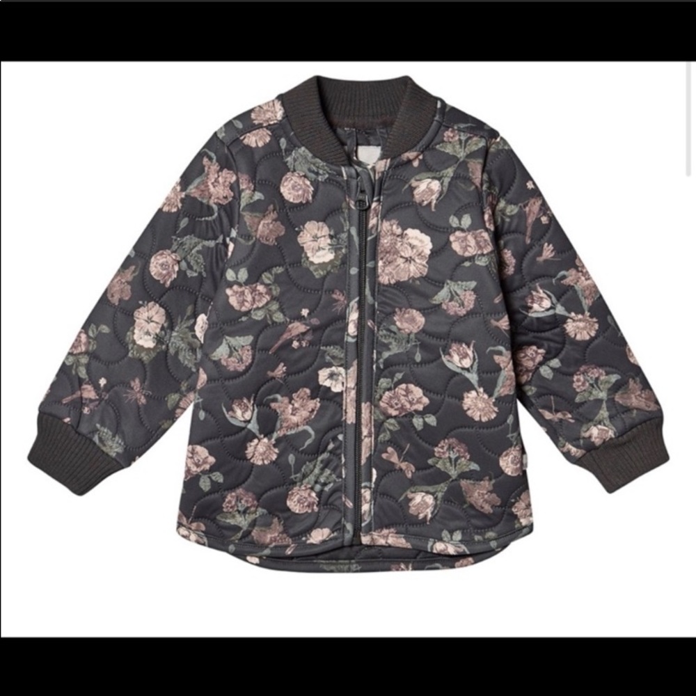 WHEAT Loui Thermo Jacket Charcoal Girls 18 months